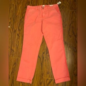 Gap, coral, tall, women’s, size 10 pant
